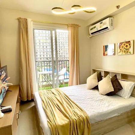 321 Aesthetic Studio Unit Good For 4 Person Near Airport